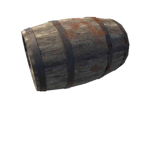 Wooden Barrels Metal circles